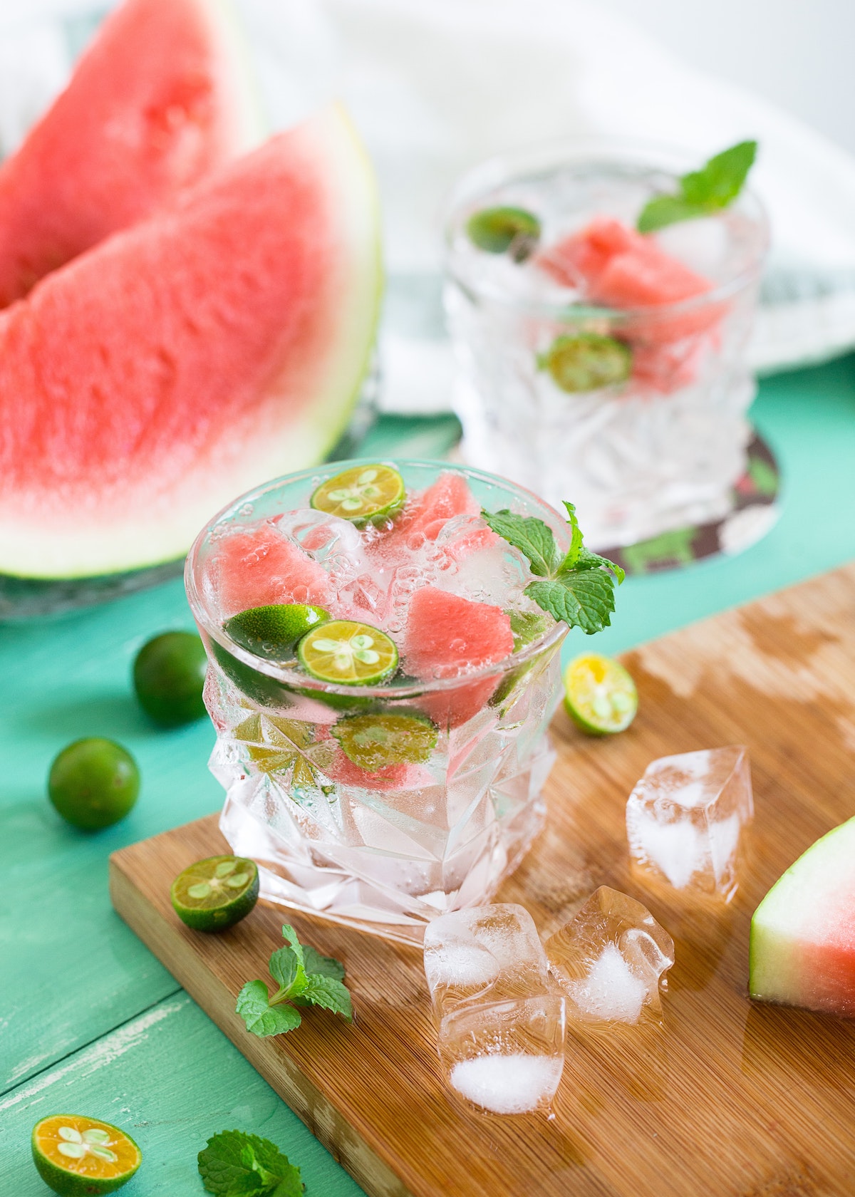 summer party ideas watermelon cocktail